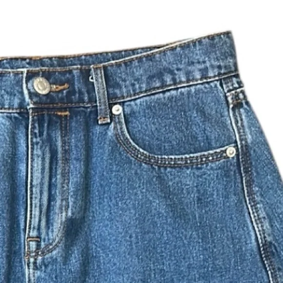 Old Navy Women’s Cotton Denim Mini Skirt Casual Size 6 - Picture 8 of 10